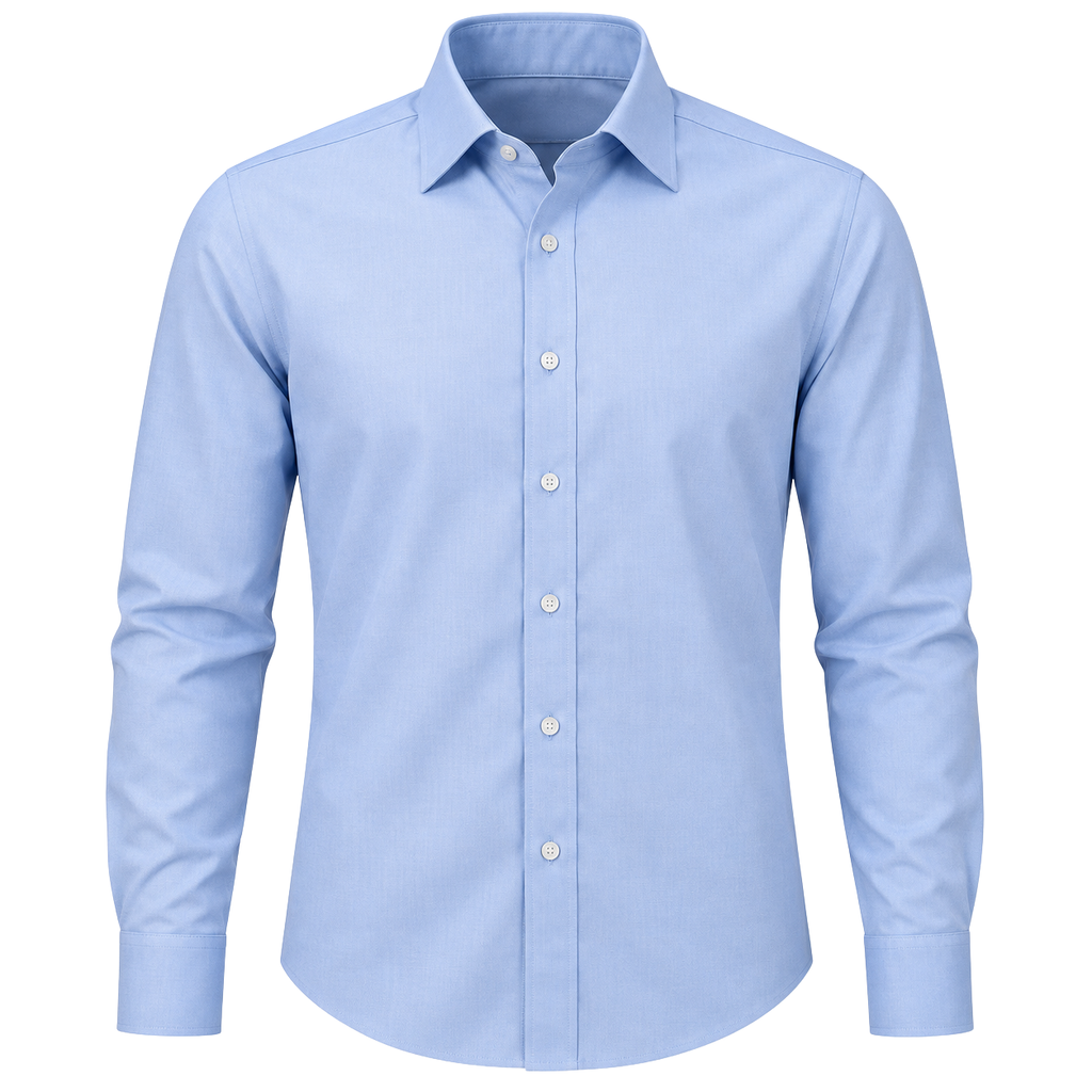 Chemise Oxford en Coton Premium – Bleu Ciel | ORDANMEREG