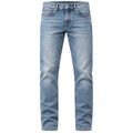 Jean Premium Coupe Droite – Bleu Clair Délavé | ORDANMEREG