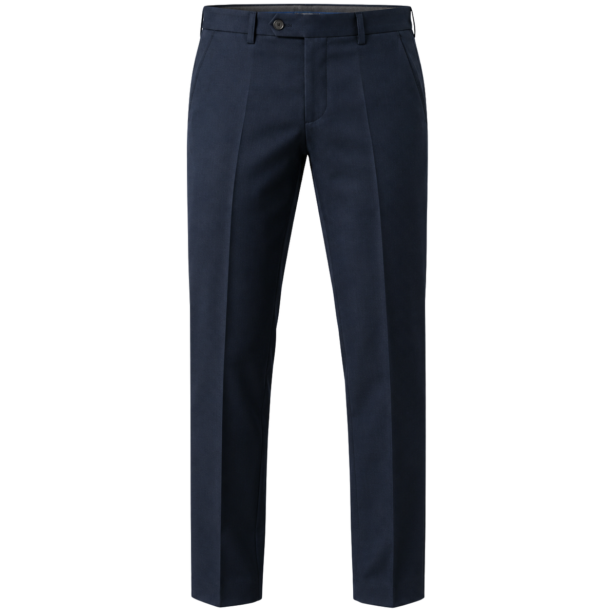 Pantalon de Costume Premium Coupe Ajustée – Bleu Marine | ORDANMEREG