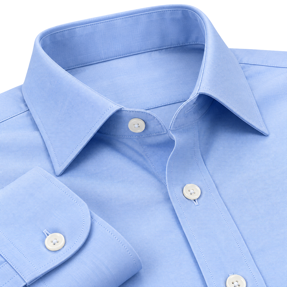 Chemise Oxford en Coton Premium – Bleu Ciel | ORDANMEREG